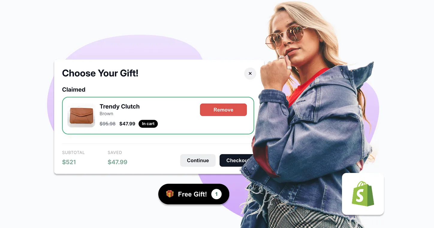 CartSprinkle - Gift with Purchase for Shopify